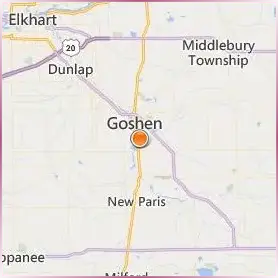 Goshen College Location Map Goshen College Location Map