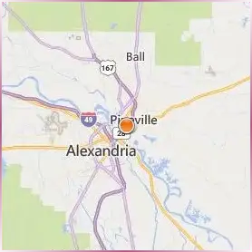 Louisiana College Location Map Louisiana College Location Map