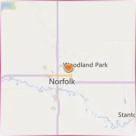 Northeast Community College Location Map Northeast Community College Location Map