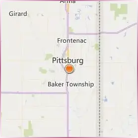 Pittsburg State University Location Map Pittsburg State University Location Map