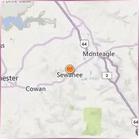 Sewanee The University of the South Location Map Sewanee The University of the South Location Map