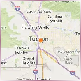 Southwest University of Visual Arts Tucson Location Map Southwest University of Visual Arts Tucson Location Map