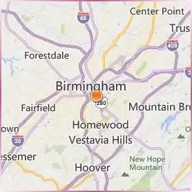 University of Alabama at Birmingham Location Map University of Alabama at Birmingham Location Map