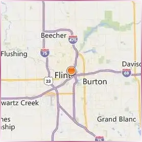 University of Michigan Flint Location Map University of Michigan Flint Location Map