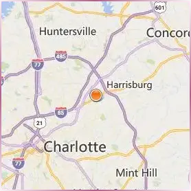 University of North Carolina at Charlotte Location Map University of North Carolina at Charlotte Location Map