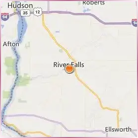 University of Wisconsin River Falls Location Map University of Wisconsin River Falls Location Map