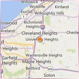 Ursuline College Location Map Ursuline College Location Map