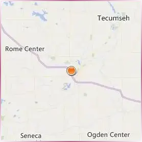 Adrian College Location Map Adrian College Location Map