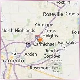 American River College Location Map