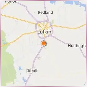 Angelina College Location Map
