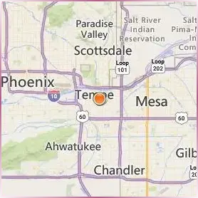 Arizona State University Immersion Location Map Arizona State University Immersion Location Map