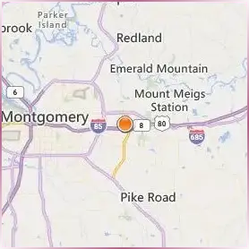 Auburn University at Montgomery Location Map Auburn University at Montgomery Location Map