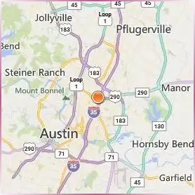 Austin Community College District Location Map