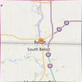 Beloit College Location Map Beloit College Location Map