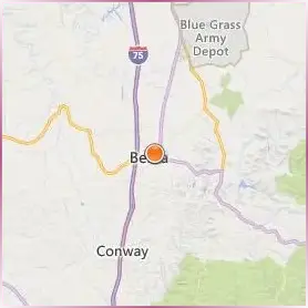 Berea College Location Map Berea College Location Map