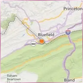 Bluefield University Location Map Bluefield University Location Map