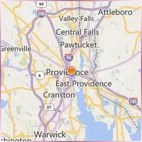 Brown University Location Map