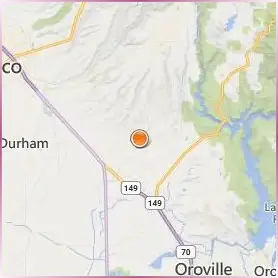 Butte College Location Map Butte College Location Map