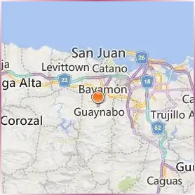 Caribbean University Bayamon Location Map Caribbean University Bayamon Location Map