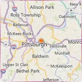 Carlow University Location Map Carlow University Location Map