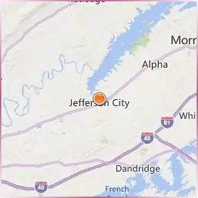 Carson Newman University Location Map Carson Newman University Location Map