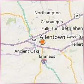 Cedar Crest College Location Map Cedar Crest College Location Map