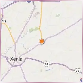 Cedarville University Location Map Cedarville University Location Map