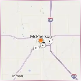 Central Christian College of Kansas Location Map Central Christian College of Kansas Location Map