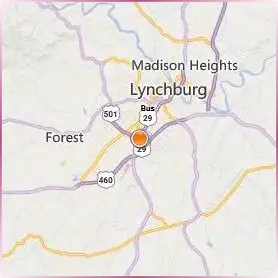 Central Virginia Community College Location Map Central Virginia Community College Location Map