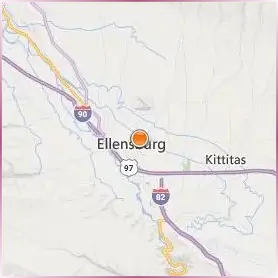 Central Washington University Location Map Central Washington University Location Map