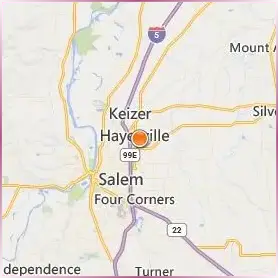 Chemeketa Community College Location Map