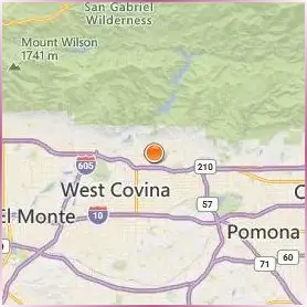 Citrus College Location Map