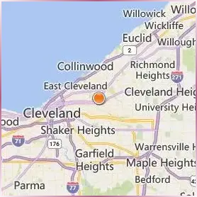 Cleveland Institute of Art Location Map