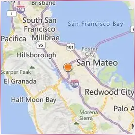 College of San Mateo Location Map
