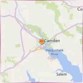 College of the Albemarle Location Map