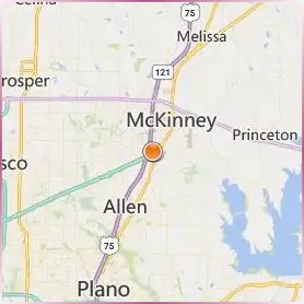 Collin County Community College District Location Map