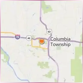 Columbia College Location Map