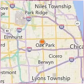Concordia University Chicago Location Map