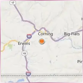 SUNY Corning Community College Location Map SUNY Corning Community College Location Map