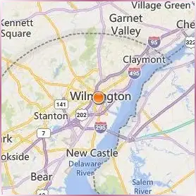 Delaware College of Art and Design Location Map Delaware College of Art and Design Location Map