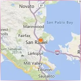 Dominican University of California Location Map