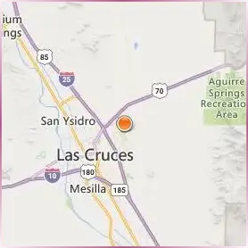 New Mexico State University Dona Ana Location Map