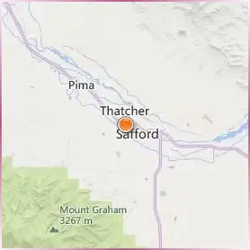 Eastern Arizona College Location Map Eastern Arizona College Location Map