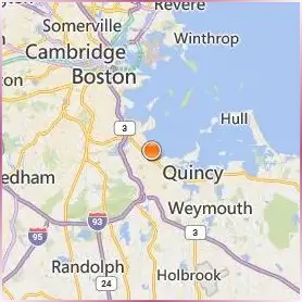 Eastern Nazarene College Location Map Eastern Nazarene College Location Map