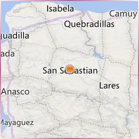 EDP University of Puerto Rico San Sebastian Location Map EDP University of Puerto Rico San Sebastian Location Map