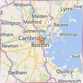 Emerson College Location Map