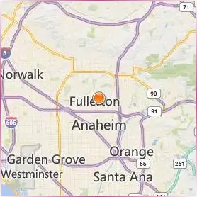 Fullerton College Location Map Fullerton College Location Map