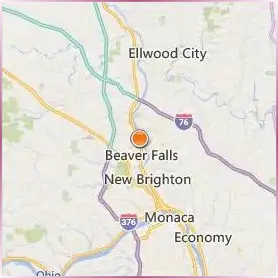 Geneva College Location Map Geneva College Location Map