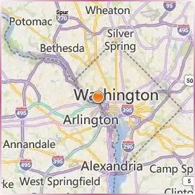 Georgetown University Location Map Georgetown University Location Map