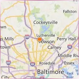 Goucher College Location Map Goucher College Location Map